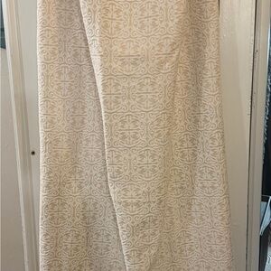 Luxurious  Cream/Peach/white Shower Curtain